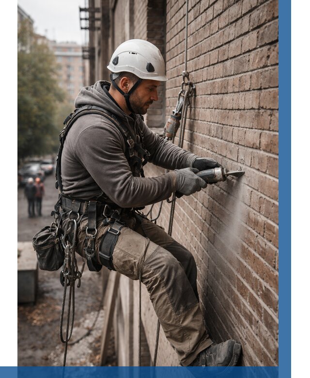 Расшивка кирпичных швов в Лениногорске от 619 р. | ВЫСОТНИК-Лнр