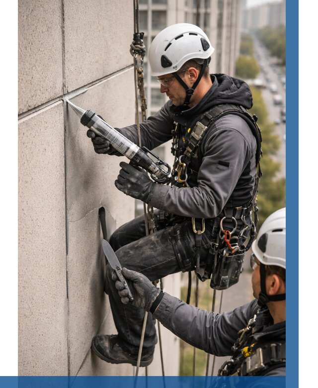 Первичная герметизация швов в Лениногорске от 619 р. | ВЫСОТНИК-Лнр