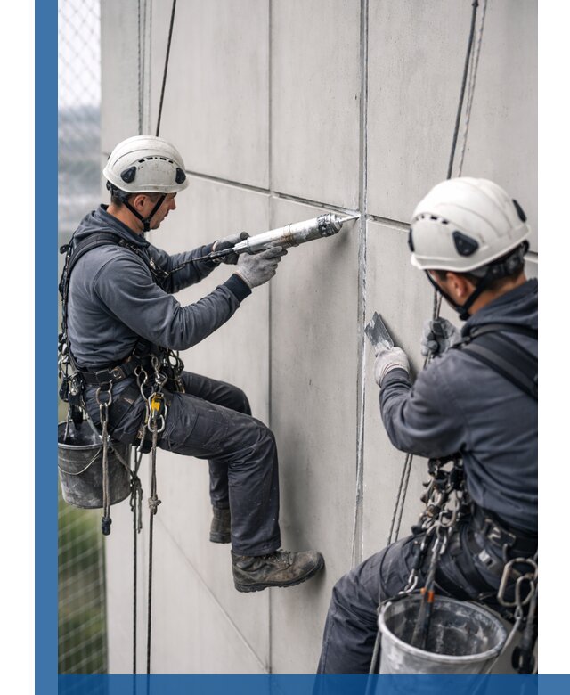 Первичная герметизация швов фасадов и кровель в Лениногорске