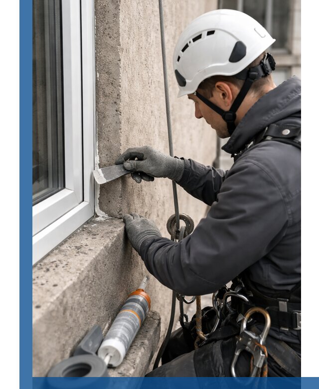 Герметизация монтажных швов окон в Лениногорске с гарантией качества