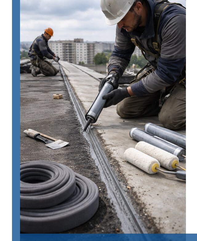 Герметизация швов кровли в Лениногорске с гарантией герметичности