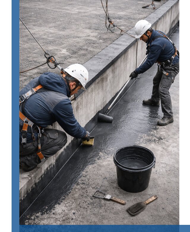 Гидроизоляция кровли жидкой резиной профессионально в Лениногорске