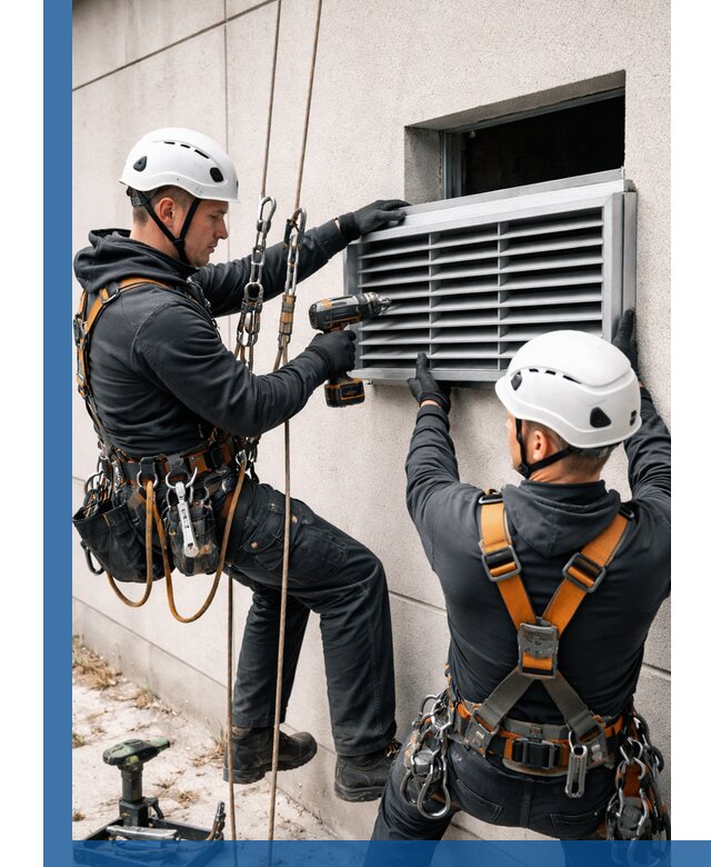 Монтаж вентиляционных решеток в Лениногорске профессиональный сервис