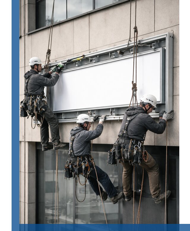 Профессиональный монтаж светового короба под ключ в Лениногорске