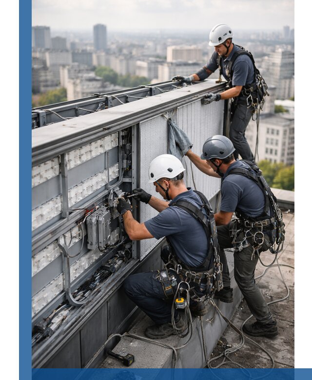 Профессиональное обслуживание крышной рекламы в Лениногорске под ключ