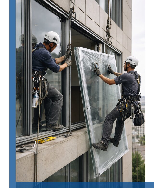 Профессиональная замена стекла в витраже в Лениногорске с гарантией