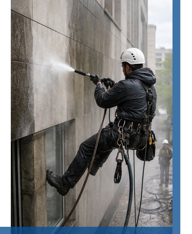 Гидроструйная очистка поверхностей в Лениногорске от 877 р. | ВЫСОТНИК-Лнр