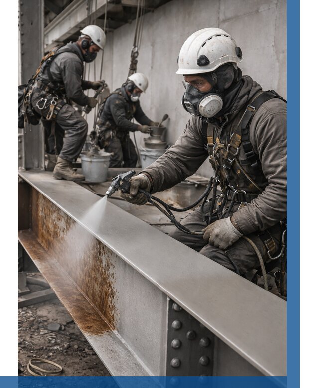 Антикоррозионная покраска металла в Лениногорске от 722 р. | ВЫСОТНИК-Лнр