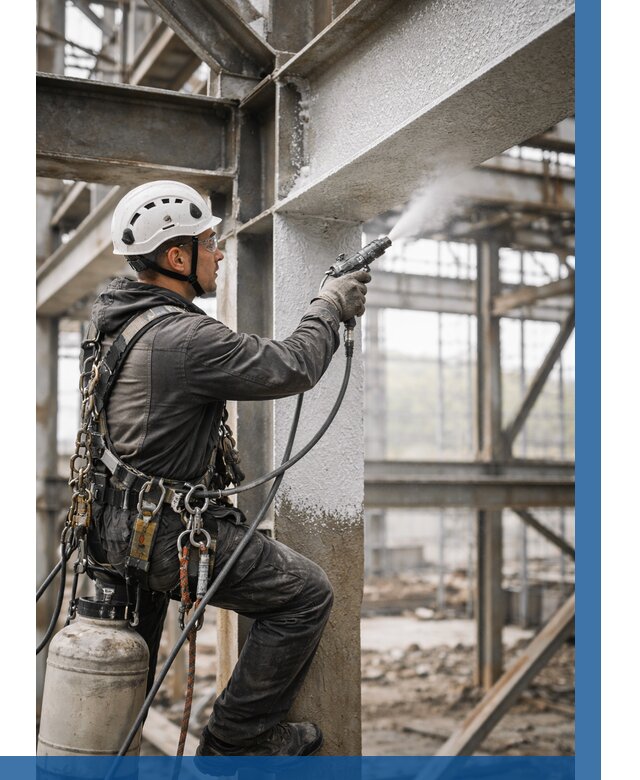 Огнезащита металлоконструкций от 774 р. | ВЫСОТНИК-Лнр в Лениногорске