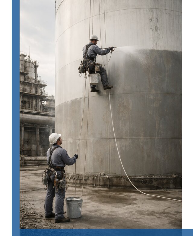 Покраска стальных резервуаров и емкостей в Лениногорске профессионально