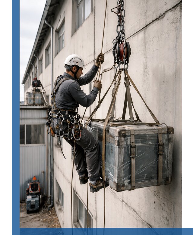 Подъем грузов на высоту в Лениногорске для промышленных объектов