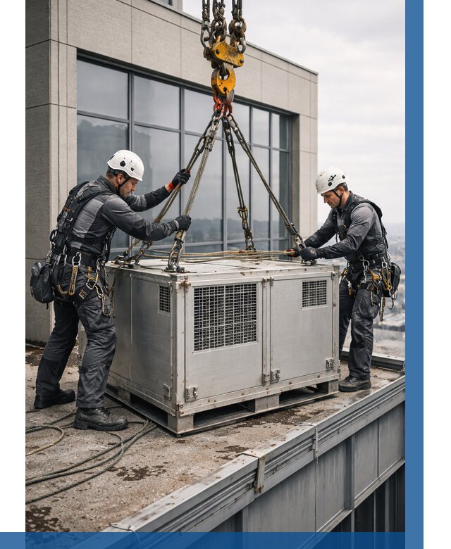 Такелажные работы на высоте в Лениногорске от 8256 р. | ВЫСОТНИК-Лнр