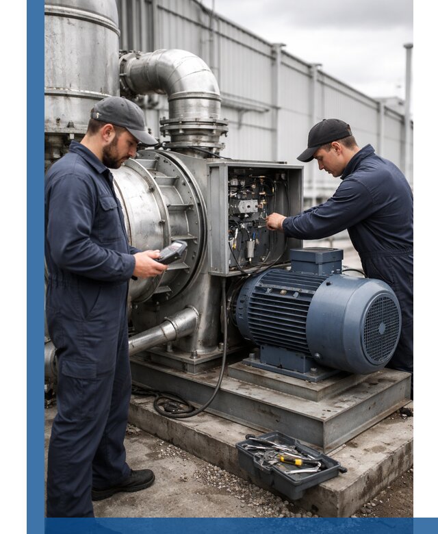 Техническое обслуживание промышленного оборудования в Лениногорске