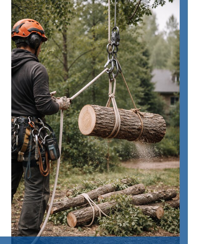 Валка деревьев частями в Лениногорске от 7740 р. | ВЫСОТНИК-Лнр