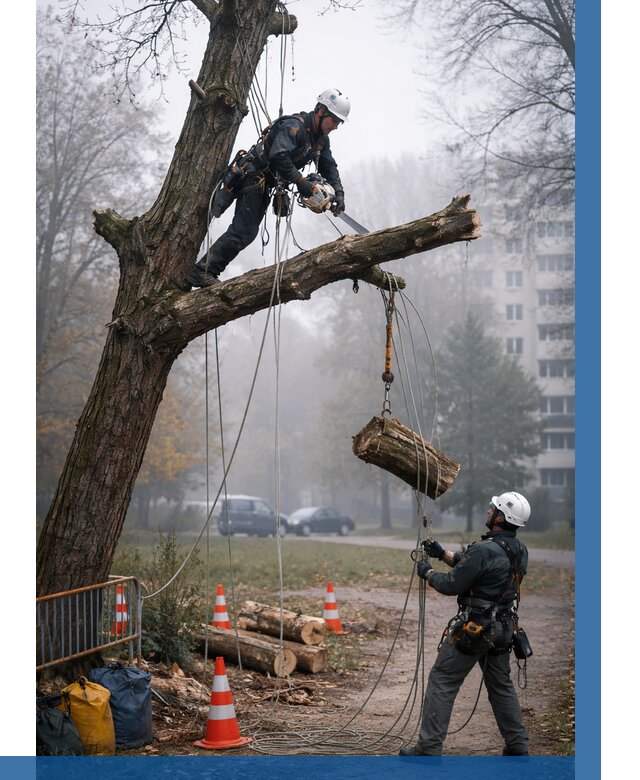 Удаление аварийных деревьев в Лениногорске от 15480 р. | ВЫСОТНИК-Лнр
