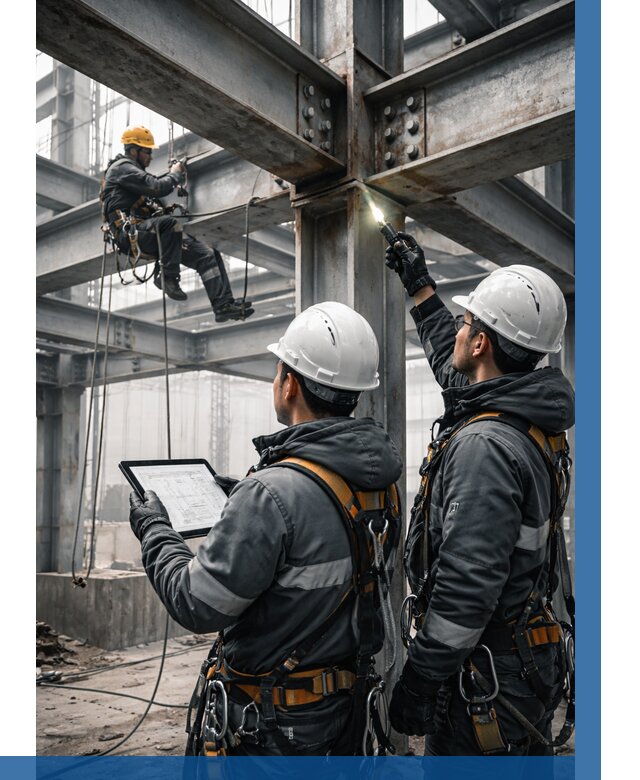 Обследование металлоконструкций в Лениногорске от 5676 р. | ВЫСОТНИК-Лнр